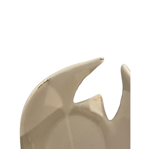 2 Vintage Ivory Porcelain Swan Collectibles - Picture 4 of 5